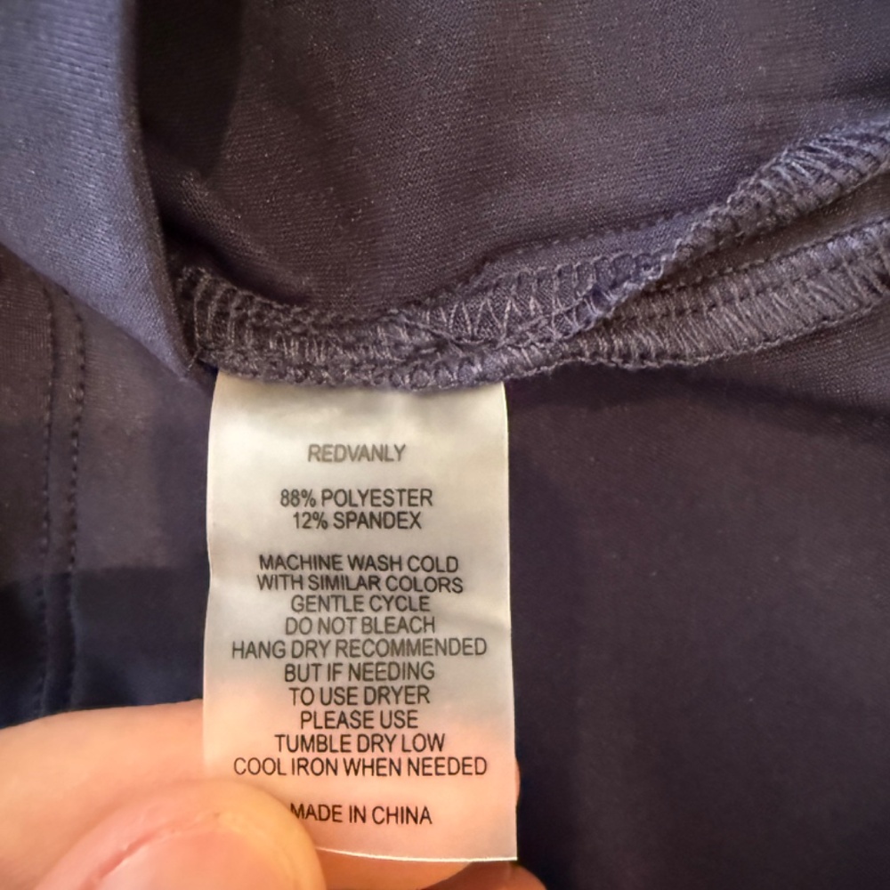 Redvanly Men’s Large Midnight Navy Westin Performance Polo MSRP $110 - Picture 6 of 6